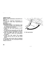 Предварительный просмотр 82 страницы Honda 1991 VFR750F Owner'S Manual