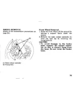 Предварительный просмотр 83 страницы Honda 1991 VFR750F Owner'S Manual