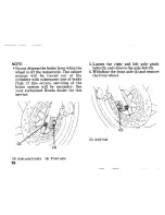 Предварительный просмотр 84 страницы Honda 1991 VFR750F Owner'S Manual