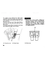 Предварительный просмотр 94 страницы Honda 1991 VFR750F Owner'S Manual