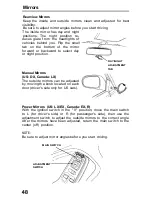 Предварительный просмотр 49 страницы Honda 1992 Accord Coupe Owner'S Manual