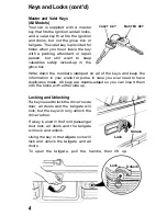 Предварительный просмотр 5 страницы Honda 1992 Accord Wagon Owner'S Manual