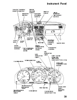 Предварительный просмотр 40 страницы Honda 1992 Accord Wagon Owner'S Manual