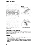 Предварительный просмотр 59 страницы Honda 1992 Accord Wagon Owner'S Manual