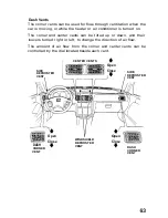 Предварительный просмотр 64 страницы Honda 1992 Accord Wagon Owner'S Manual