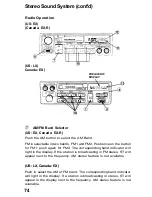 Предварительный просмотр 75 страницы Honda 1992 Accord Wagon Owner'S Manual