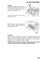 Предварительный просмотр 124 страницы Honda 1992 Accord Wagon Owner'S Manual