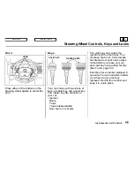 Preview for 47 page of Honda 1992 Civic Owner'S Manual