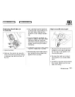 Preview for 142 page of Honda 1992 Civic Owner'S Manual