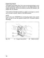 Предварительный просмотр 20 страницы Honda 1992 TRX300FW Fourtrax 300 4x4 Owner'S Manual