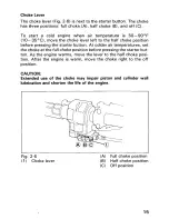 Предварительный просмотр 21 страницы Honda 1992 TRX300FW Fourtrax 300 4x4 Owner'S Manual