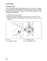 Предварительный просмотр 98 страницы Honda 1992 TRX300FW Fourtrax 300 4x4 Owner'S Manual