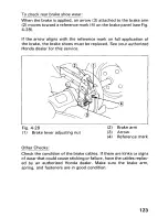 Предварительный просмотр 129 страницы Honda 1992 TRX300FW Fourtrax 300 4x4 Owner'S Manual