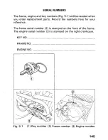 Предварительный просмотр 151 страницы Honda 1992 TRX300FW Fourtrax 300 4x4 Owner'S Manual