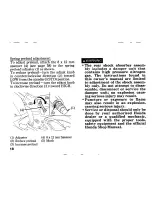 Предварительный просмотр 26 страницы Honda 1992 VFR750F Owner'S Manual