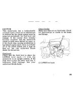 Предварительный просмотр 31 страницы Honda 1992 VFR750F Owner'S Manual