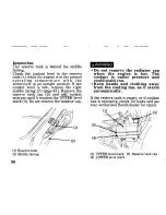 Предварительный просмотр 34 страницы Honda 1992 VFR750F Owner'S Manual