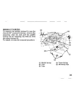 Предварительный просмотр 51 страницы Honda 1992 VFR750F Owner'S Manual