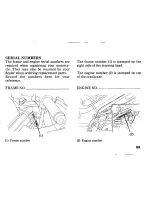 Предварительный просмотр 67 страницы Honda 1992 VFR750F Owner'S Manual