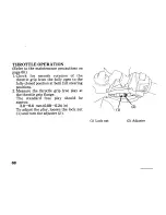 Предварительный просмотр 76 страницы Honda 1992 VFR750F Owner'S Manual