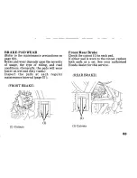 Предварительный просмотр 91 страницы Honda 1992 VFR750F Owner'S Manual