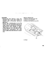 Предварительный просмотр 93 страницы Honda 1992 VFR750F Owner'S Manual