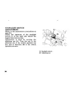 Предварительный просмотр 102 страницы Honda 1992 VFR750F Owner'S Manual