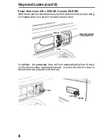 Предварительный просмотр 4 страницы Honda 1993 Accord Coupe Owner'S Manual