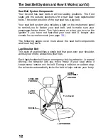 Предварительный просмотр 12 страницы Honda 1993 Accord Coupe Owner'S Manual