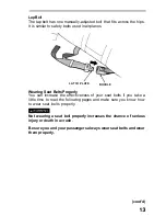 Предварительный просмотр 13 страницы Honda 1993 Accord Coupe Owner'S Manual