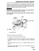 Предварительный просмотр 19 страницы Honda 1993 Accord Coupe Owner'S Manual