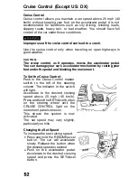 Предварительный просмотр 52 страницы Honda 1993 Accord Coupe Owner'S Manual