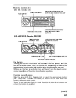 Предварительный просмотр 61 страницы Honda 1993 Accord Coupe Owner'S Manual