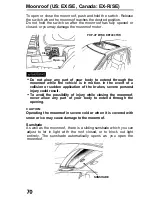 Предварительный просмотр 70 страницы Honda 1993 Accord Coupe Owner'S Manual