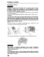 Предварительный просмотр 94 страницы Honda 1993 Accord Coupe Owner'S Manual