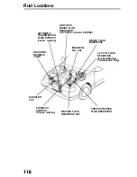 Предварительный просмотр 116 страницы Honda 1993 Accord Coupe Owner'S Manual