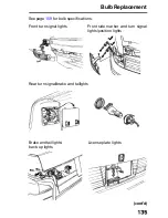 Предварительный просмотр 135 страницы Honda 1993 Accord Coupe Owner'S Manual