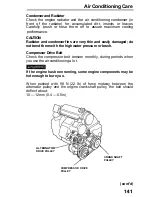 Предварительный просмотр 141 страницы Honda 1993 Accord Coupe Owner'S Manual