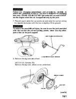 Предварительный просмотр 151 страницы Honda 1993 Accord Coupe Owner'S Manual