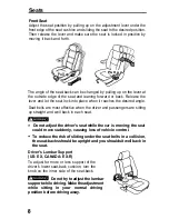 Предварительный просмотр 8 страницы Honda 1993 Accord Wagon Online Reference Owner'S Manual