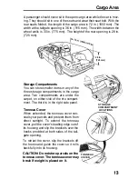 Предварительный просмотр 13 страницы Honda 1993 Accord Wagon Online Reference Owner'S Manual