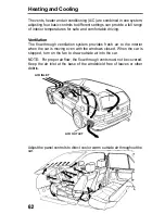 Предварительный просмотр 62 страницы Honda 1993 Accord Wagon Online Reference Owner'S Manual