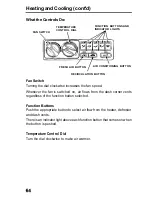 Предварительный просмотр 64 страницы Honda 1993 Accord Wagon Online Reference Owner'S Manual