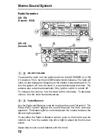 Предварительный просмотр 72 страницы Honda 1993 Accord Wagon Online Reference Owner'S Manual