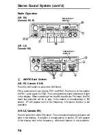 Предварительный просмотр 74 страницы Honda 1993 Accord Wagon Online Reference Owner'S Manual