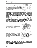 Предварительный просмотр 86 страницы Honda 1993 Accord Wagon Online Reference Owner'S Manual