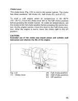 Предварительный просмотр 21 страницы Honda 1993 TRX300 FW Owner'S Manual