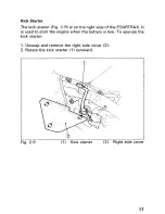 Предварительный просмотр 23 страницы Honda 1993 TRX300 FW Owner'S Manual