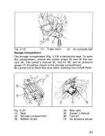 Предварительный просмотр 37 страницы Honda 1993 TRX300 FW Owner'S Manual