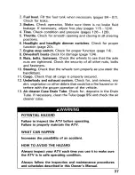 Предварительный просмотр 43 страницы Honda 1993 TRX300 FW Owner'S Manual